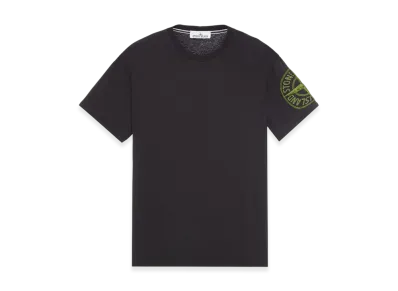 Stone Island 21578 20/1 Stitches One Embroidery T-Shirt - 23SS "Black"