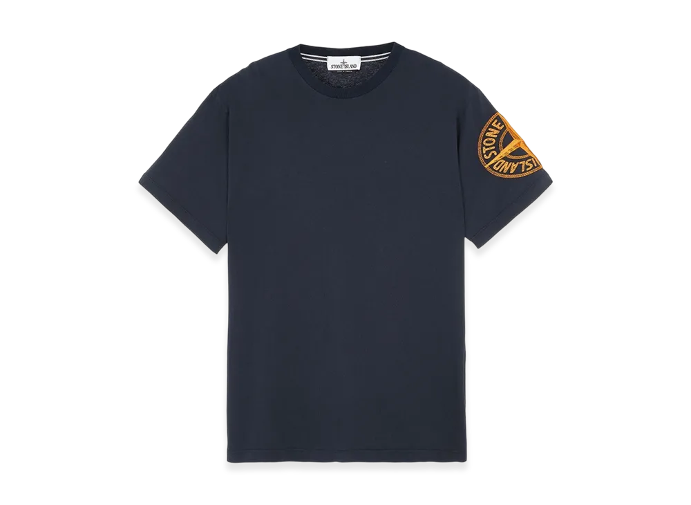 Stone Island 21578 20/1 Stitches One Embroidery T-Shirt - 23SS "Navy Blue"