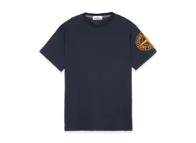 Stone Island 21578 20/1 Stitches One Embroidery T-Shirt - 23SS "Navy Blue"