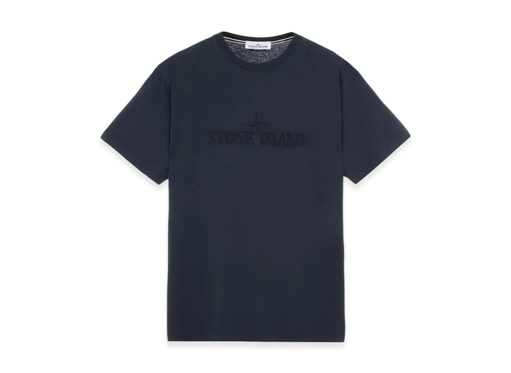 Stone Island 21560 Cotton Jersey Garment Dyed T-Shirt - 22FW "Navy Blue"