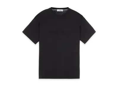 Stone Island 21560 Cotton Jersey Garment Dyed T-Shirt - 22FW "Black"