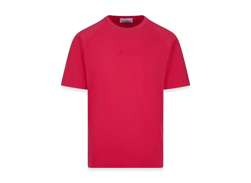 Stone Island 214Q3 Garment Dyed Cotton Jersey Short Sleeve T-Shirt - 22SS "Cyclamen"