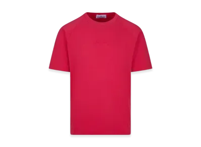 Stone Island 214Q3 Garment Dyed Cotton Jersey Short Sleeve T-Shirt - 22SS "Cyclamen"