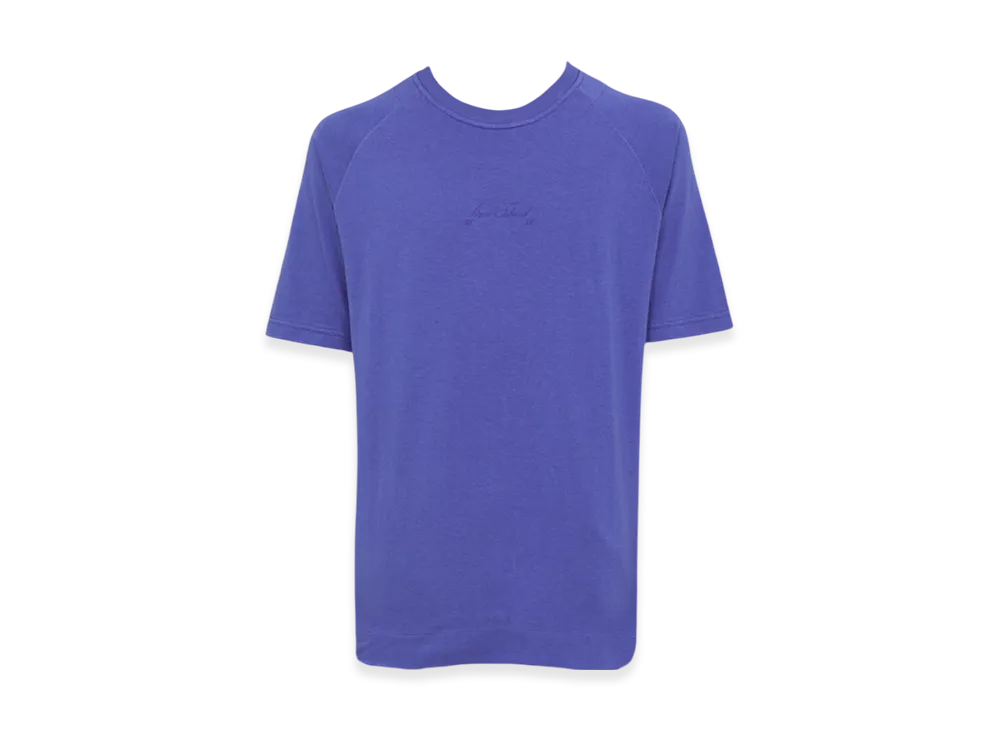 Stone Island 214Q3 Garment Dyed Cotton Jersey Short Sleeve T-Shirt - 22SS "Bright Blue"