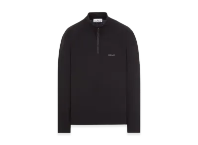 Stone Island 21279 Long-Sleeve Cotton T-Shirt - 24SS "Black"