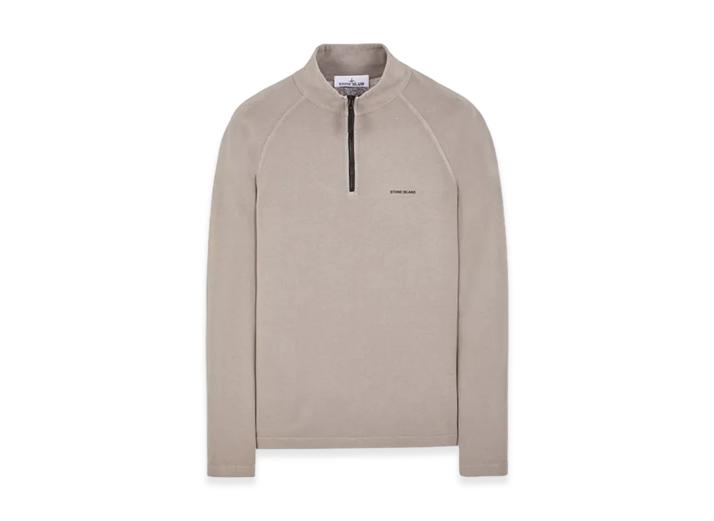 Stone Island 21279 Long-Sleeve Cotton T-Shirt - 24SS "Dove Gray"