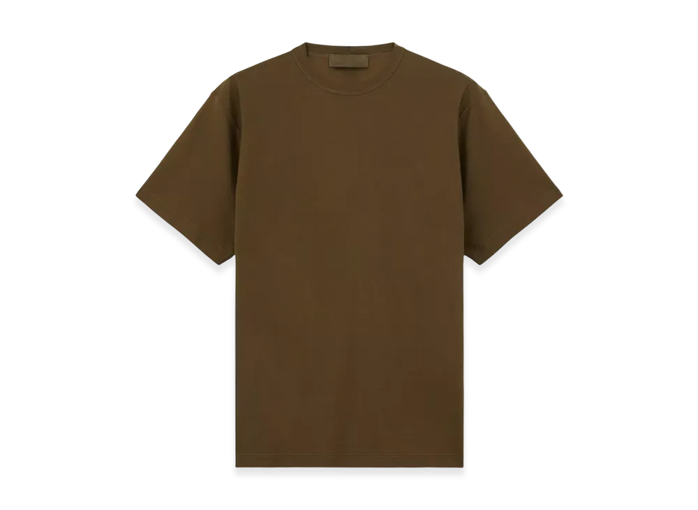 Stone Island 205F8 Mercerized Cotton Jersey Stone Island Ghost Slim-Fit Short-Sleeve T-Shirt with Print - 24FW "Military Green"