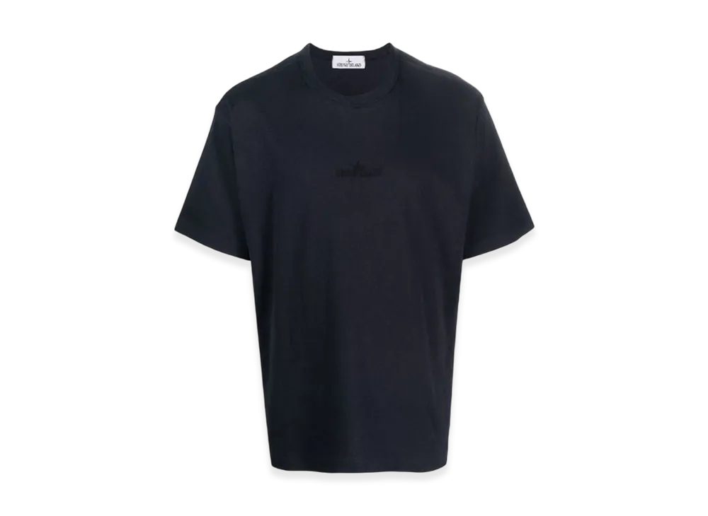 Stone Island 20444 20/1 Cotton Jersey Short Sleeve T-Shirt - 23SS "Navy Blue"