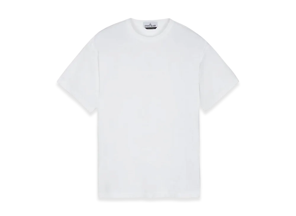 Stone Island 20444 20/1 Cotton Jersey Short Sleeve T-Shirt - 23SS "White"