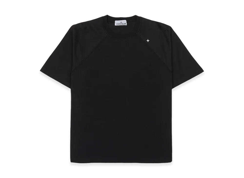 Stone Island 201G3 Cotton Blend T-Shirt - 24SS "Black"