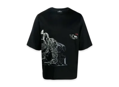 Stone Island 2012B S/S Crewneck T-Shirt Chapter 2 - 22FW "Black"