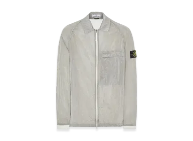 Stone Island 12321 Nylon Metal Garment Dyed Packable Overshirt - 22SS "Ice"