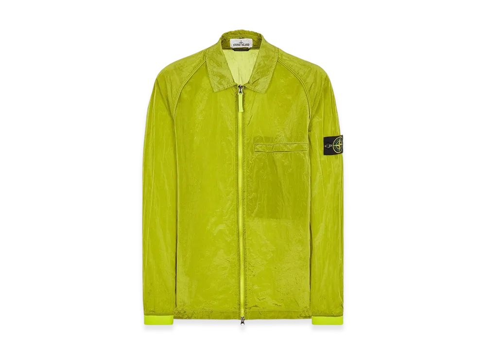Stone Island 12321 Nylon Metal Garment Dyed Packable Overshirt - 22SS "Lemon"