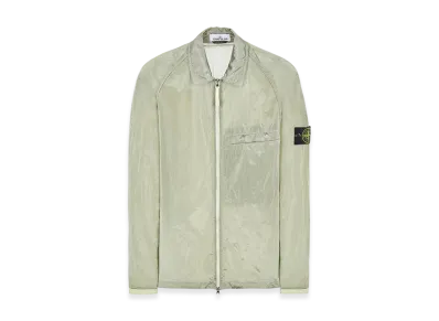 Stone Island 12321 Nylon Metal Garment Dyed Packable Overshirt - 22SS "Light Green"