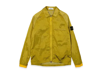 Stone Island 12321 Nylon Metal Garment Dyed Packable Overshirt - 22SS "Yellow"