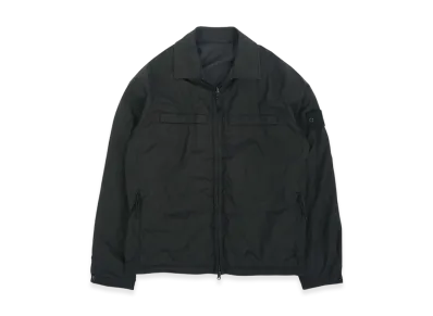 Stone Island 119F4 Ghost Piece Stretch Cotton Reversible Overshirt - 21SS "Black"