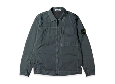 Stone Island 11819 Nylon Metal In Econyl Regenerated Nylon Overshirt - 24FW "Dark Grey"