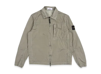 Stone Island 11819 Nylon Metal In Econyl Regenerated Nylon Overshirt - 24FW "Off White"