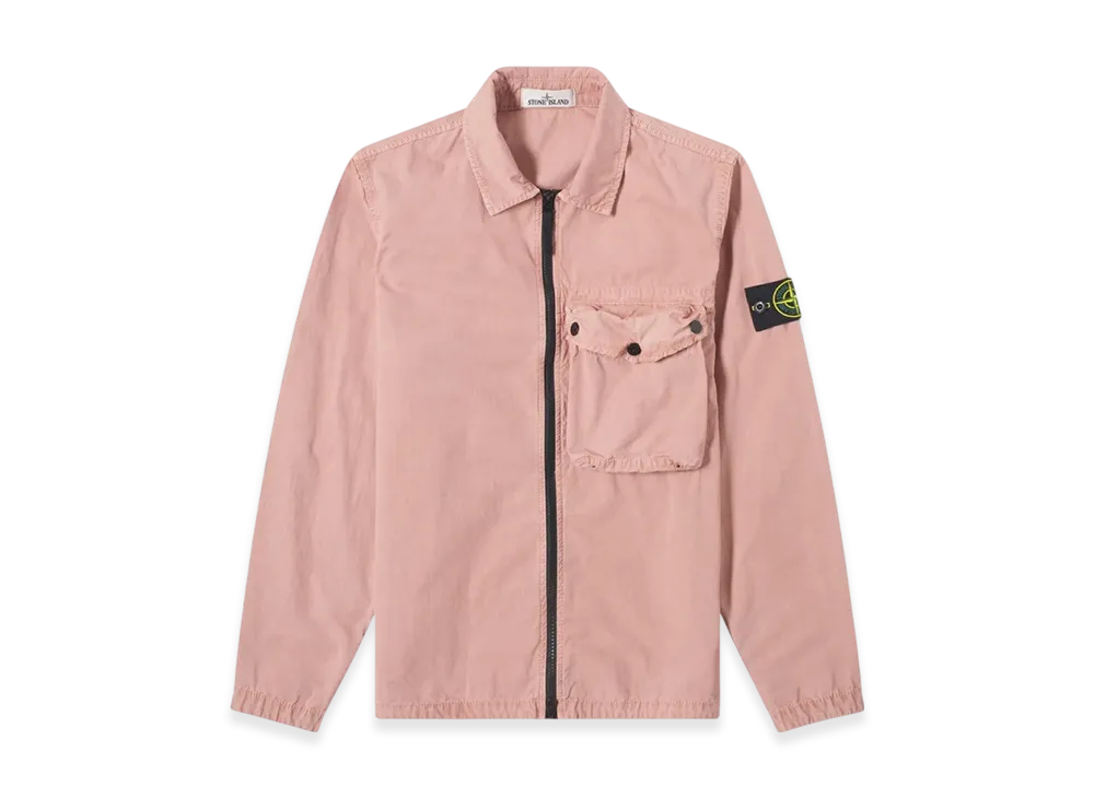 Stone Island 117WN T.CO+OLD Overshirt - 21SS "Rose Quartz"