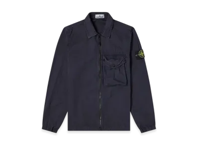 Stone Island 117WN T.CO+OLD Overshirt - 21SS "Navy Blue"
