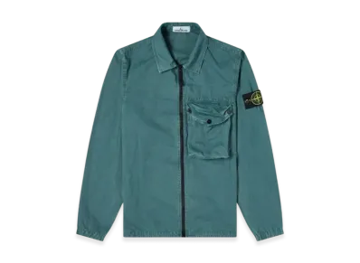Stone Island 117WN T.CO+OLD Overshirt - 21SS "Petrol"