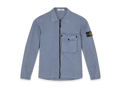 Stone Island 117WN T.CO+OLD Overshirt - 21SS "Pastel Blue"