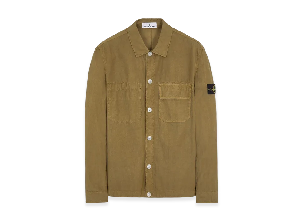 Stone Island 11729 Cupro Cotton Twill-TC Jacket - 23SS "Dark Beige"