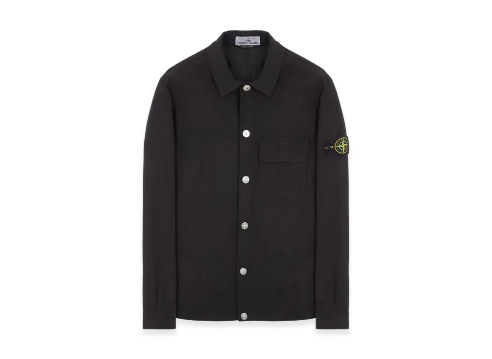 Stone Island 11729 Cupro Cotton Twill-TC Jacket - 23SS "Black"