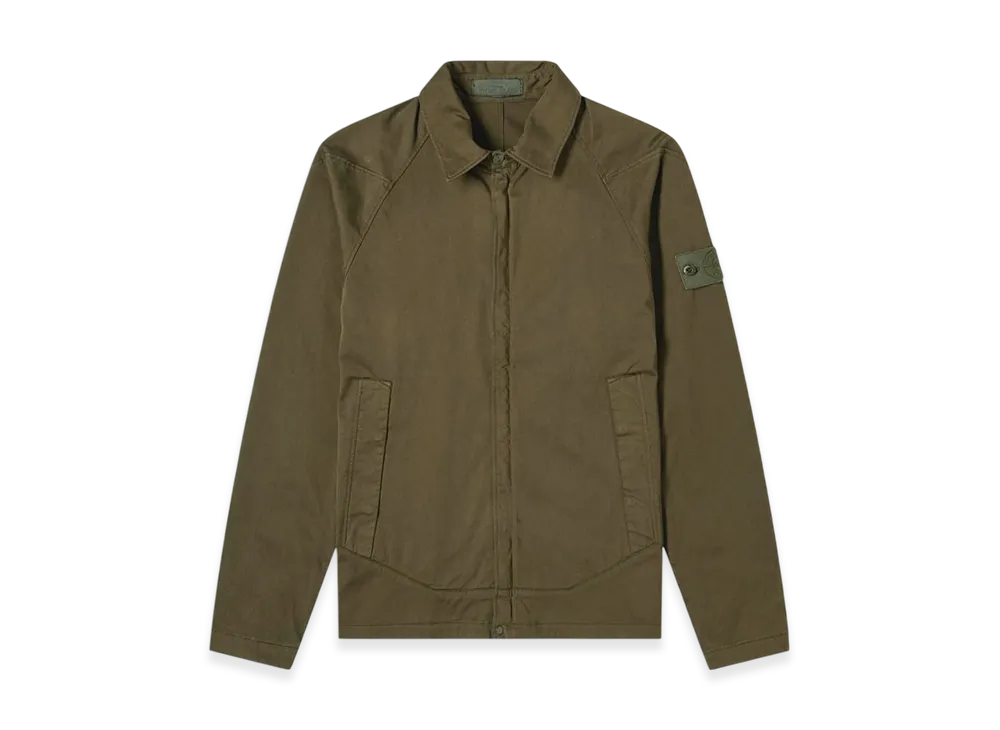 Stone Island 116F4 Ghost Piece Overshirt - 20FW "Military Green"