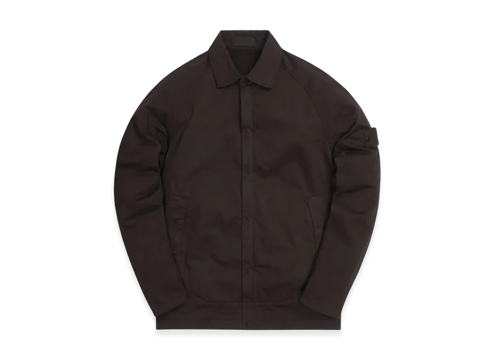 Stone Island 116F4 Ghost Piece Overshirt - 20FW "Dark Brown"