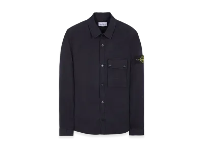 Stone Island 11610 Supima Cotton Overshirt - 23SS "Navy Blue"
