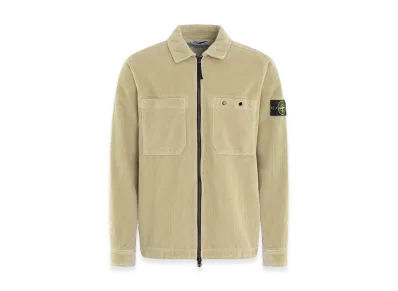 Stone Island 11604 Corduroy Shirt Jacket - 24FW "Stucco"