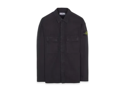 Stone Island 115WN Old Treatment Overshirt - 23SS "Navy Blue"