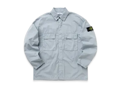 Stone Island 115WN Old Treatment Overshirt - 23SS "Sky Blue"