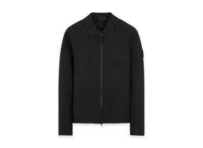 Stone Island 115F2 Ghost Piece Gabardine Doppio Overshirt - 23FW "Black"