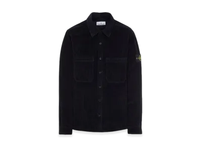 Stone Island 11311 11 Corduroy 400 TC Overshirt - 23FW "Navy Blue"