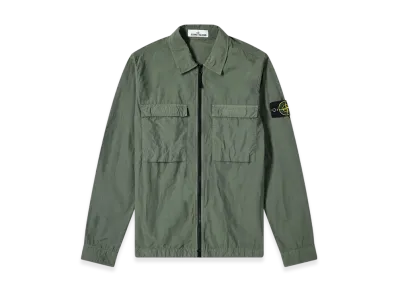 Stone Island 11102 Naslan Light Overshirt - 20SS "Olive Green"