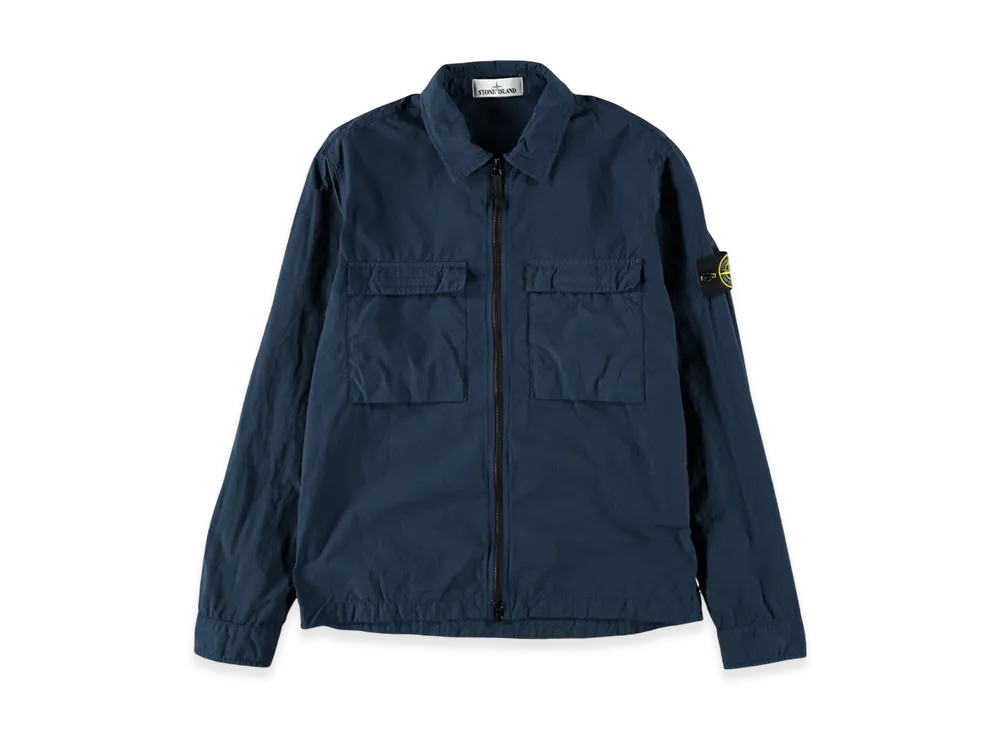 Stone Island 11102 Naslan Light Overshirt - 20SS "Marine Blue"