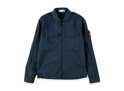 Stone Island 11102 Naslan Light Overshirt - 20SS "Marine Blue"