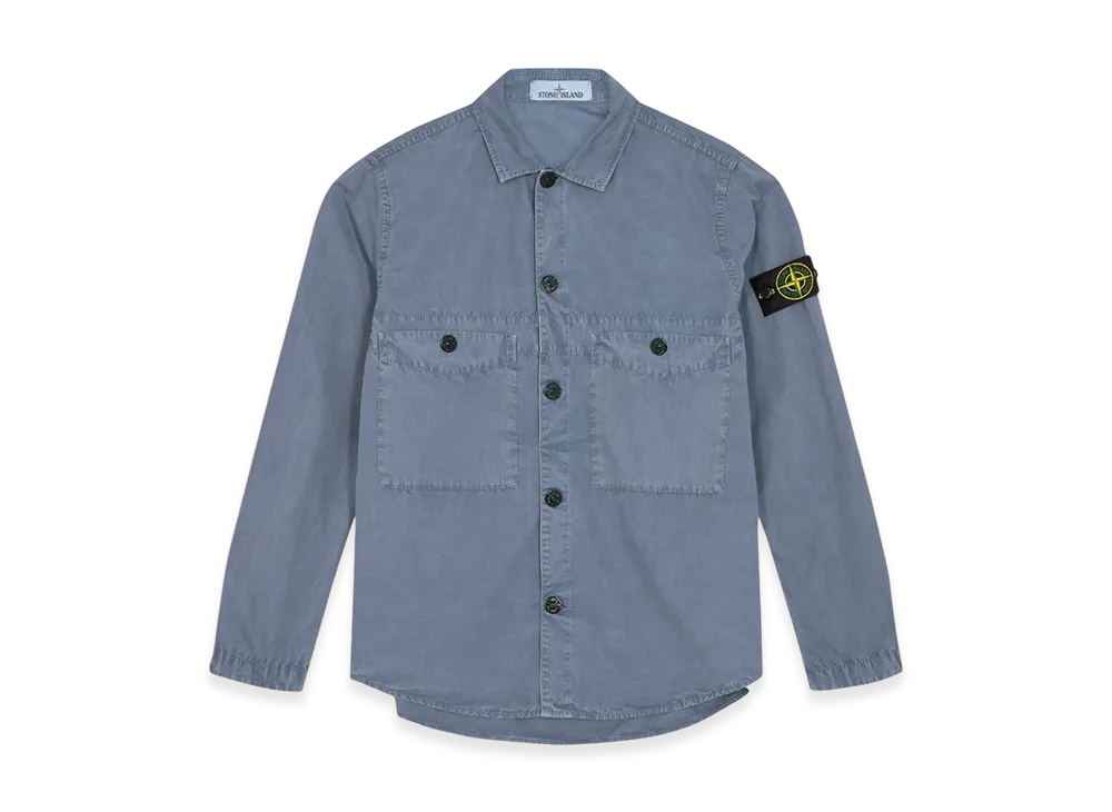 Stone Island 110WN T.CO+OLD Overshirt - 21SS "Pastel Blue"