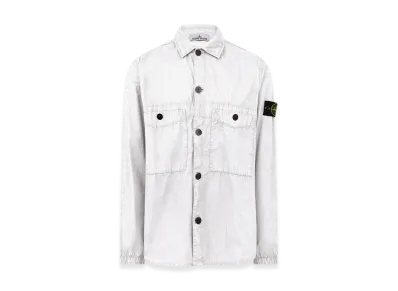 Stone Island 110WN T.CO+OLD Overshirt - 21SS "White"