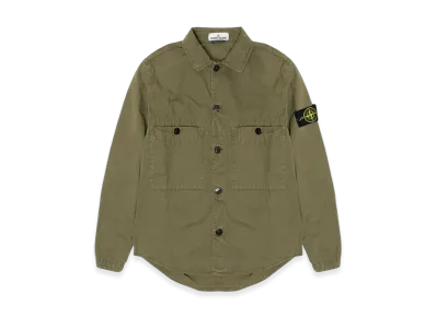 Stone Island 110WN T.CO+OLD Overshirt - 21SS "Olive Green"