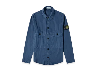 Stone Island 110WN T.CO+OLD Overshirt - 21SS "Avio Blue"