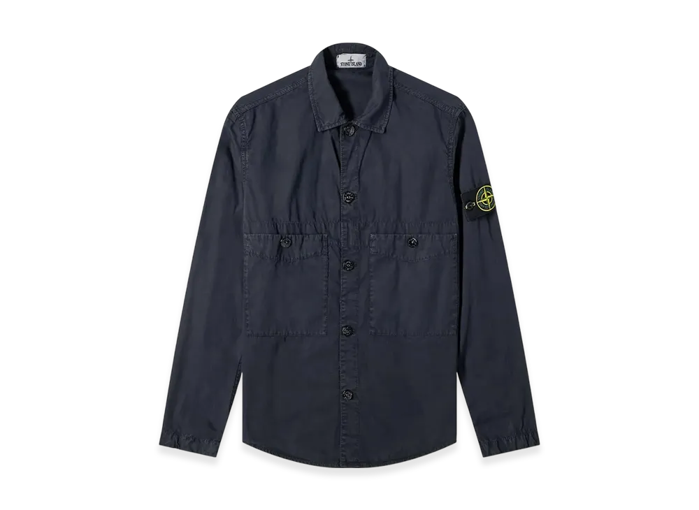 Stone Island 110WN T.CO+OLD Overshirt - 21SS "Navy Blue"