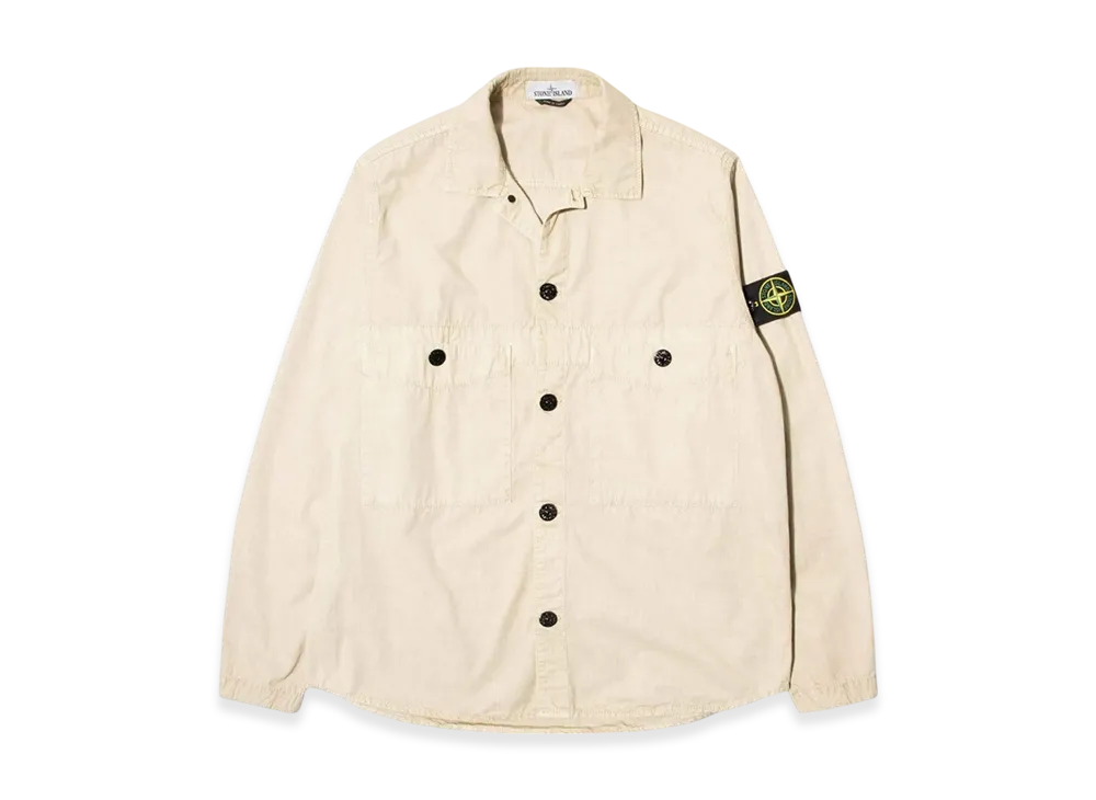 Stone Island 110WN T.CO+OLD Overshirt - 21SS "Sand"
