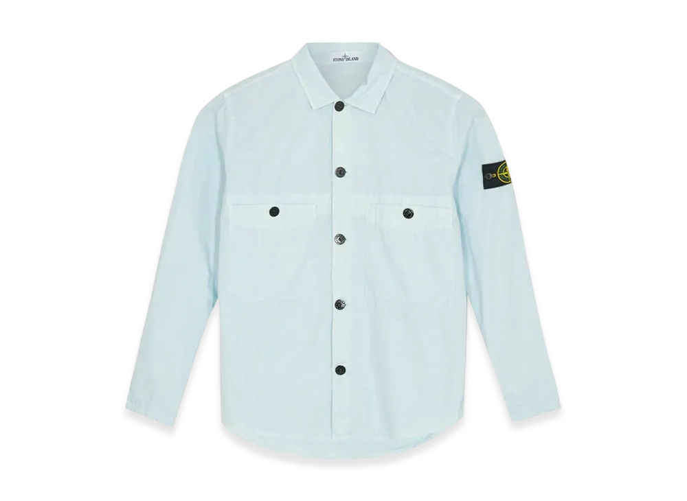 Stone Island 110WN T.CO+OLD Overshirt - 21SS "Sky Blue"
