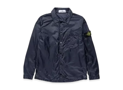 Stone Island 11025 Garment Dyed Micro Yarn with Primaloft TC Overshirt - 23SS "Navy Blue"
