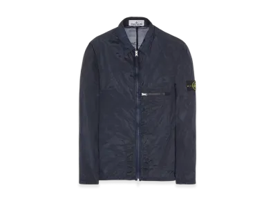 Stone Island 10919 Nylon Metal in Econyl Regenerated Nylon Overshirt -23SS "Navy Blue"