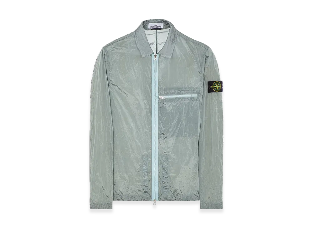 Stone Island 10919 Nylon Metal in Econyl Regenerated Nylon Overshirt - 23SS "Sky Blue"