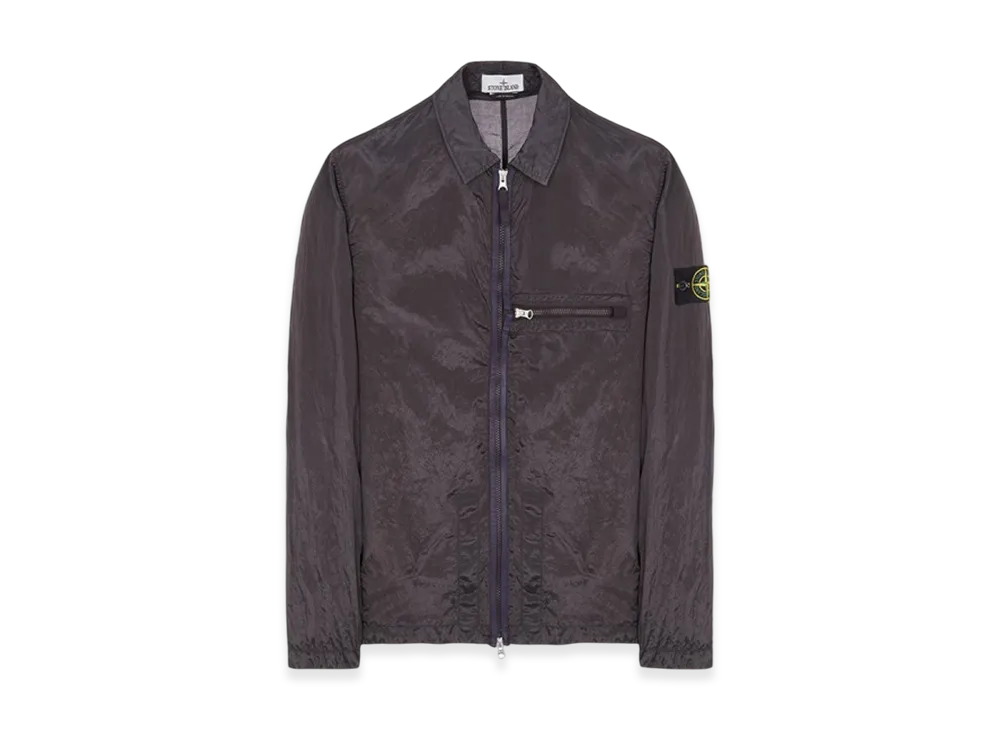 Stone Island 10919 Nylon Metal in Econyl Regenerated Nylon Overshirt - 23SS "Dark Grey"